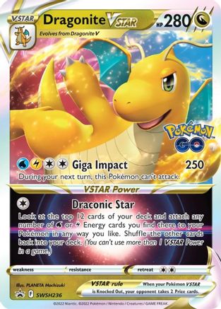Dragonite VSTAR SWSH236  - Holofoil SWSH Sword & Shield Promo Cards - Promo