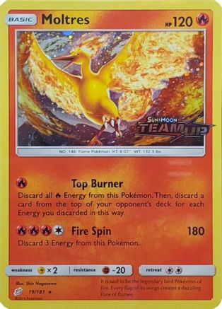 Moltres 019/181  - Holofoil Miscellaneous Cards & Products - Promo