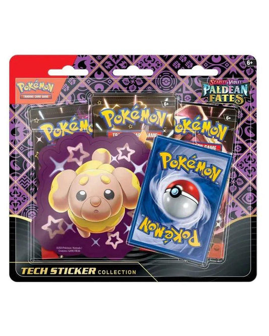 Pokemon TCG Scarlet & Violet Paldean Fates Tech Sticker Blister