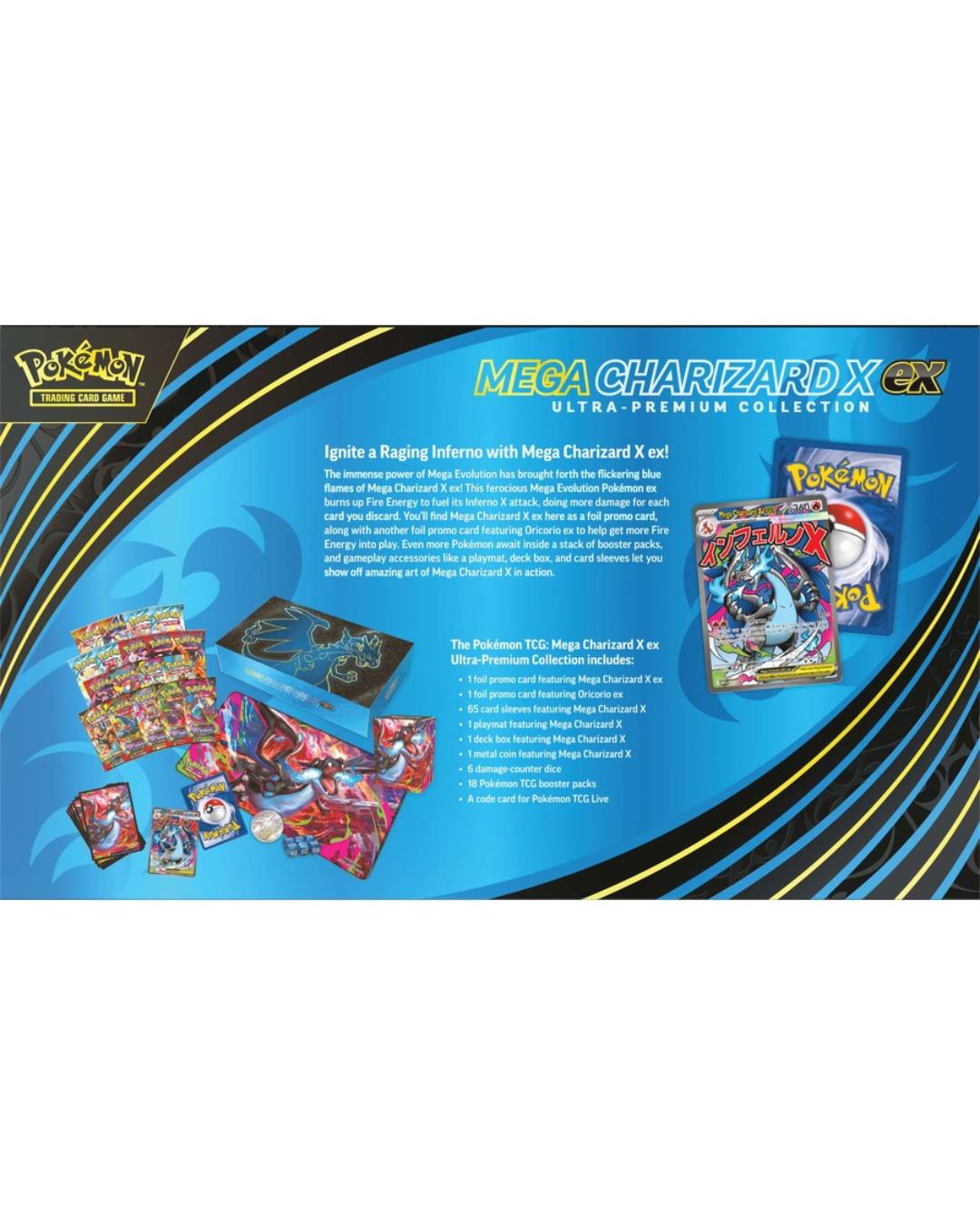 Pokemon TCG - Mega Charizard X ex Ultra Premium Collection