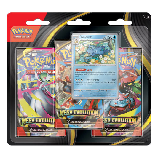 Pokémon TCG - Mega Evolution 3 Pack Blister