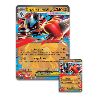 Pokemon TCG - Mega Lucario ex Figure Collection