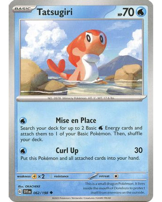 Tatsugiri 062/198  - Reverse Holofoil SV01 Scarlet & Violet Base Set - Uncommon