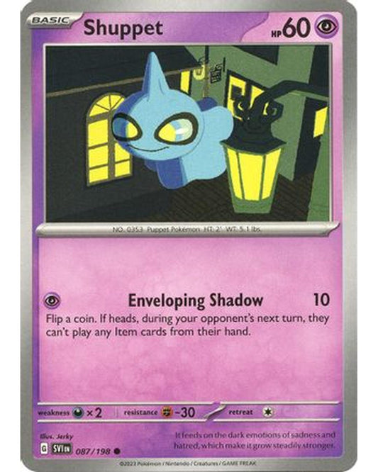 Shuppet 087/198  SV01 Scarlet & Violet Base Set - Common