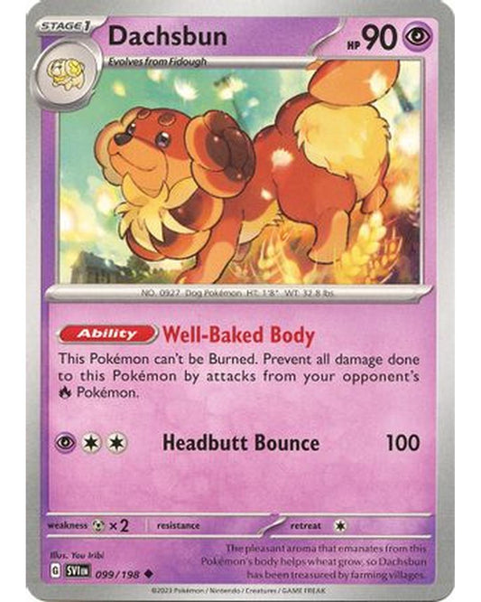 Dachsbun 099/198  SV01 Scarlet & Violet Base Set - Uncommon