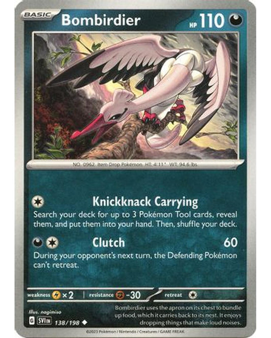 Bombirdier 138/198  SV01 Scarlet & Violet Base Set - Uncommon