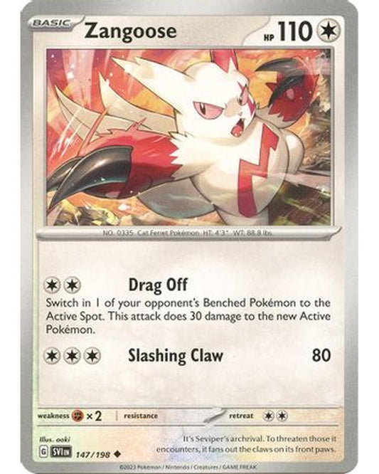 Zangoose 147/198  SV01 Scarlet & Violet Base Set - Uncommon