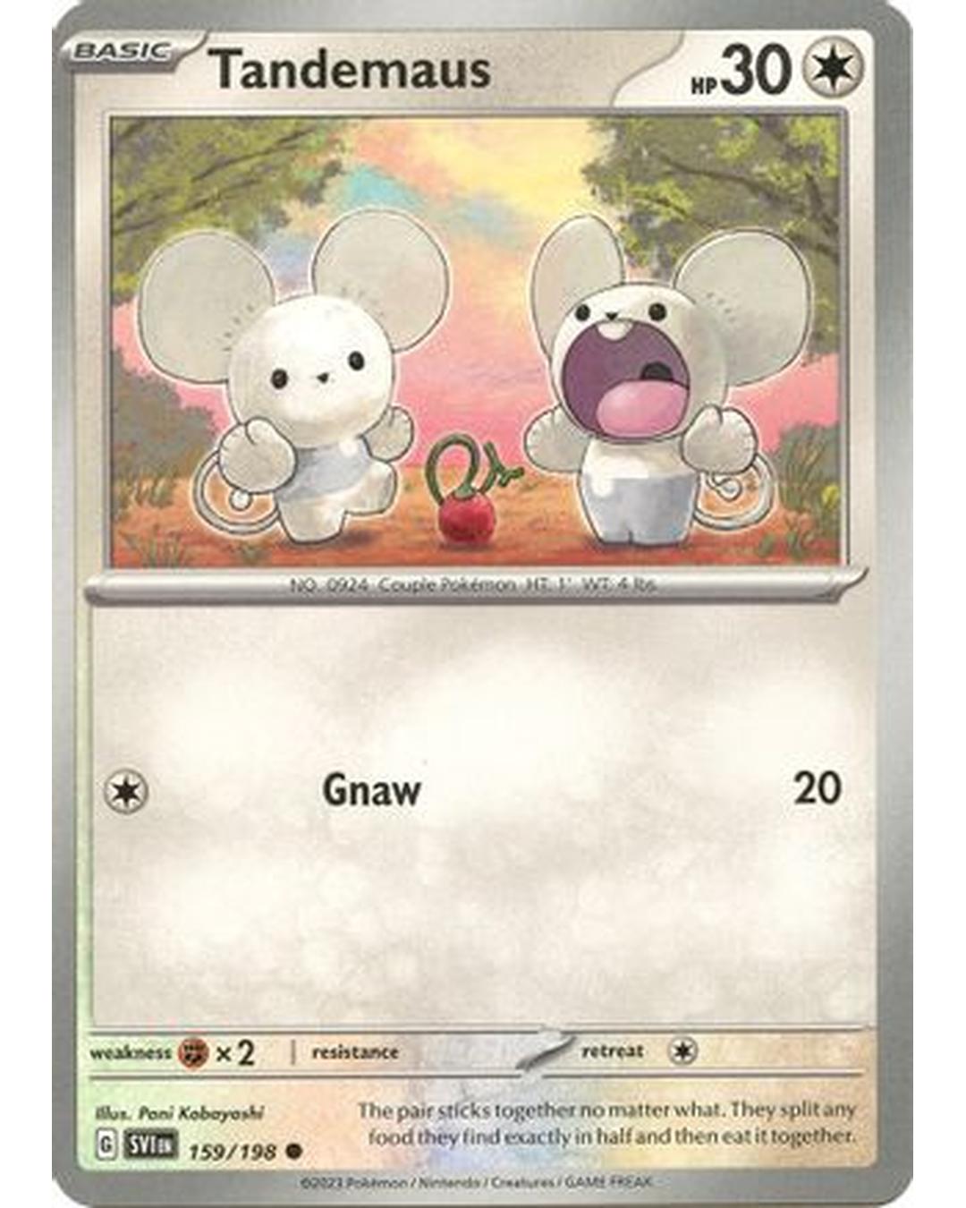 Tandemaus 159/198  SV01 Scarlet & Violet Base Set - Common