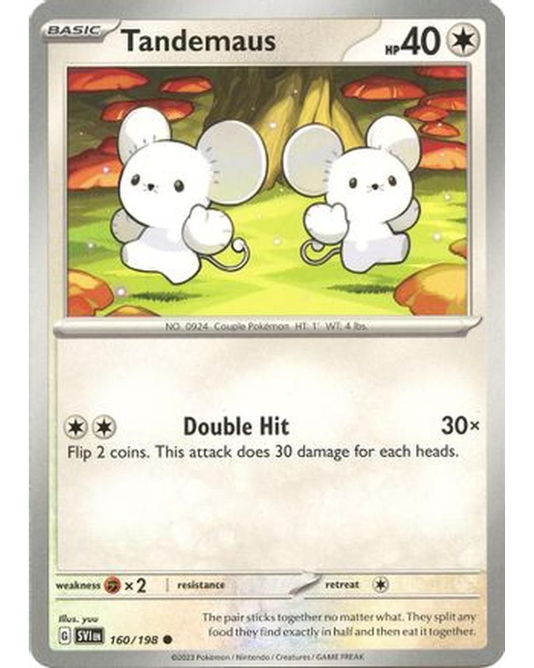 Tandemaus 160/198  SV01 Scarlet & Violet Base Set - Common