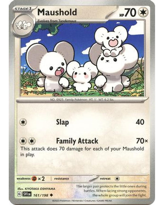 Maushold 161/198  SV01 Scarlet & Violet Base Set - Uncommon