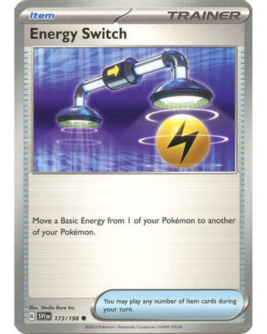 Energy Switch 173/198  - Reverse Holofoil SV01 Scarlet & Violet Base Set - Common