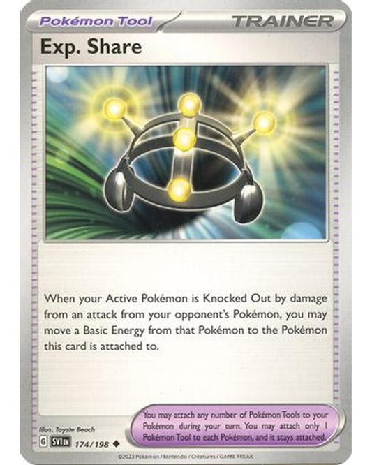 Exp. Share 174/198  - Reverse Holofoil SV01 Scarlet & Violet Base Set - Uncommon
