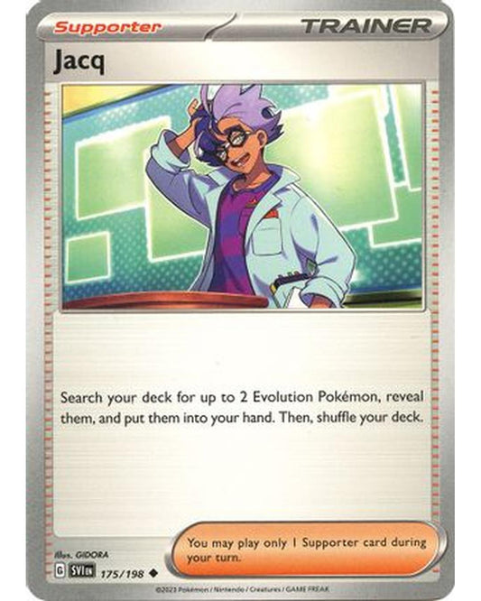 Jacq 175/198  SV01 Scarlet & Violet Base Set - Uncommon