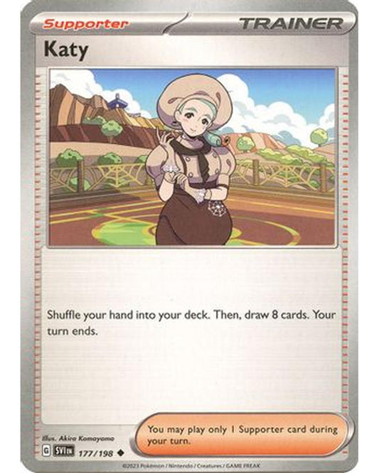 Katy 177/198  - Reverse Holofoil SV01 Scarlet & Violet Base Set - Uncommon