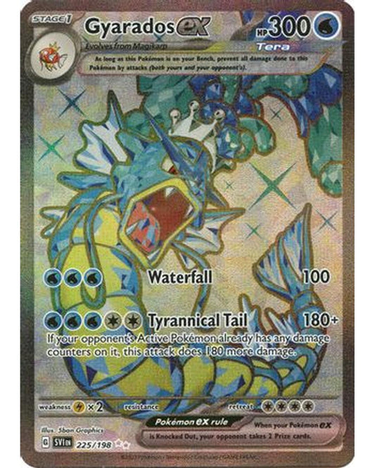 Gyarados ex 225/198  - Holofoil SV01 Scarlet & Violet Base Set - Ultra Rare