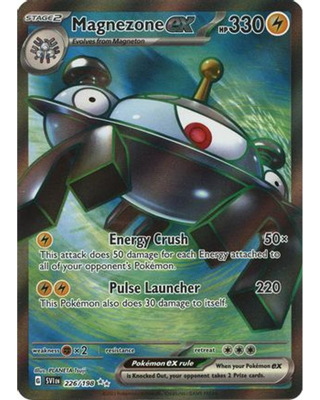 Magnezone ex 226/198  - Holofoil SV01 Scarlet & Violet Base Set - Ultra Rare