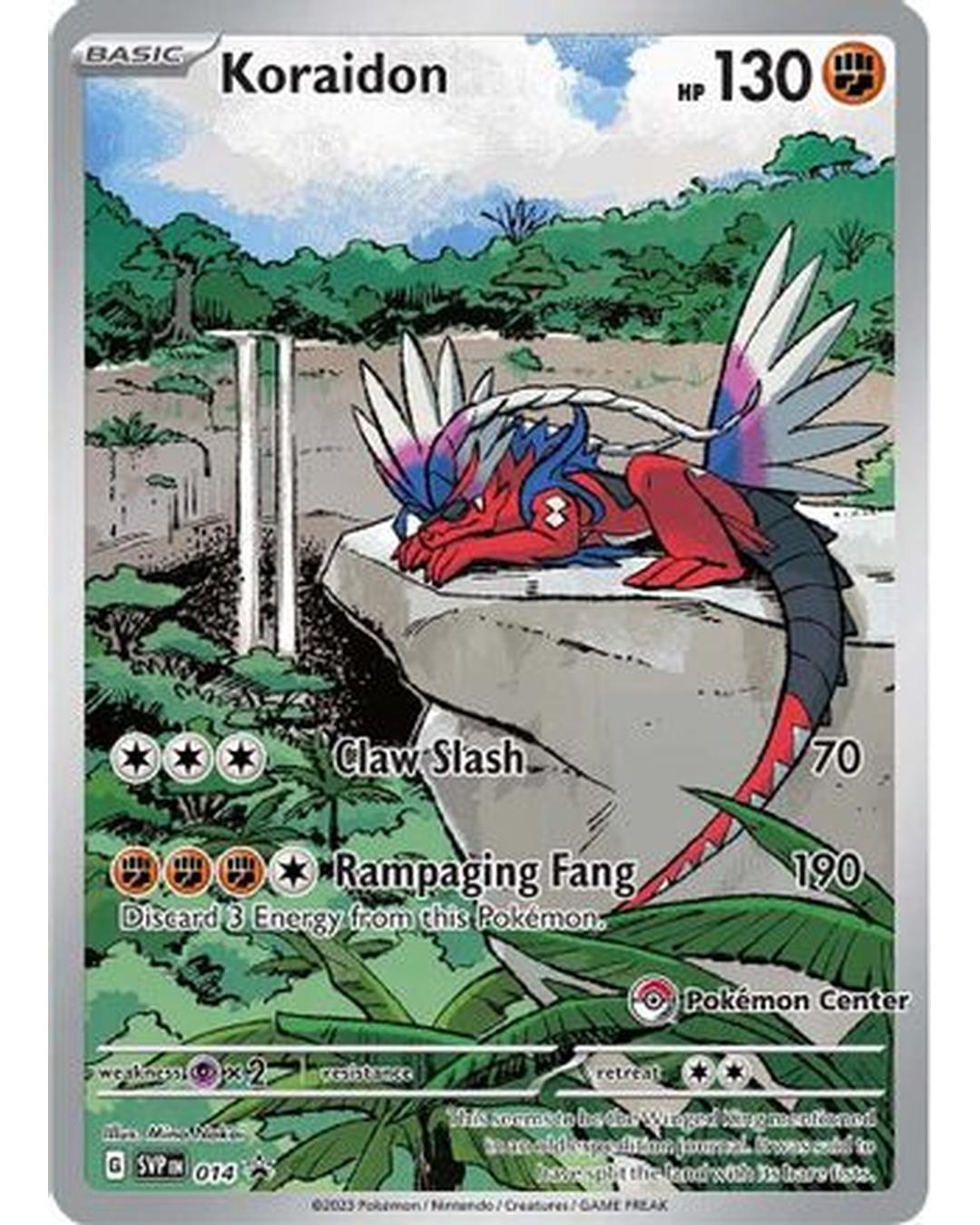 Koraidon 014  - Holofoil SV Scarlet & Violet Promo Cards - Promo