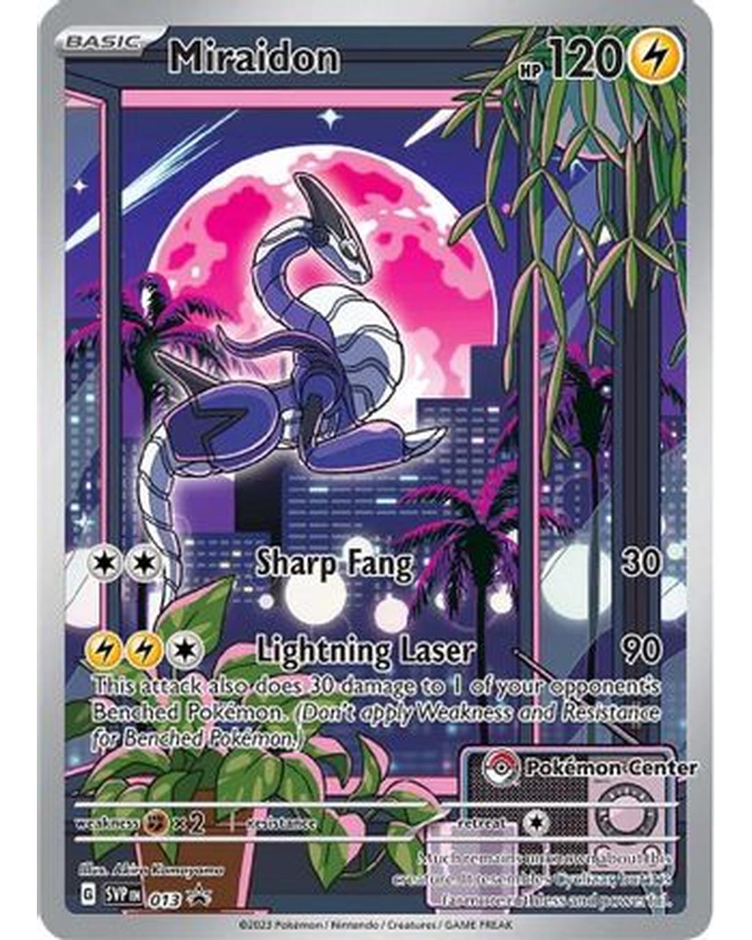 Miraidon 013  - Holofoil SV Scarlet & Violet Promo Cards - Promo