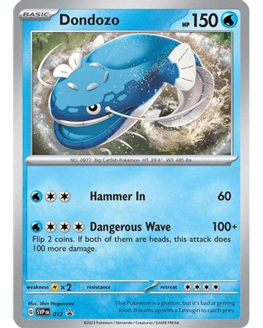 Dondozo 012  - Holofoil SV Scarlet & Violet Promo Cards - Promo