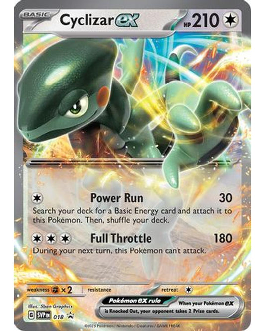 Cyclizar ex 018  - Holofoil SV Scarlet & Violet Promo Cards - Promo