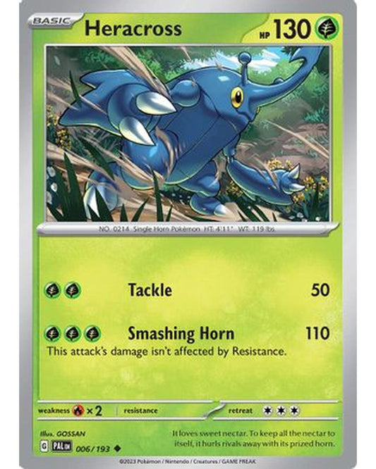 Heracross 006/193  SV02 Paldea Evolved - Uncommon