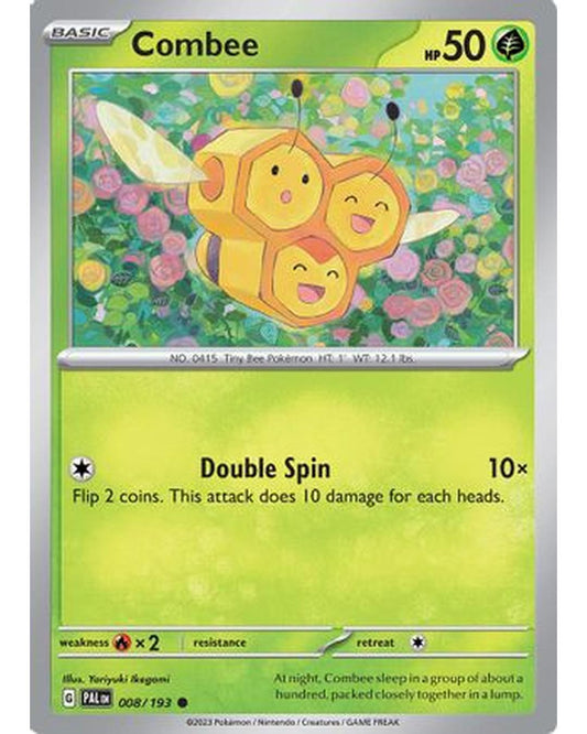 Combee 008/193  - Reverse Holofoil SV02 Paldea Evolved - Common