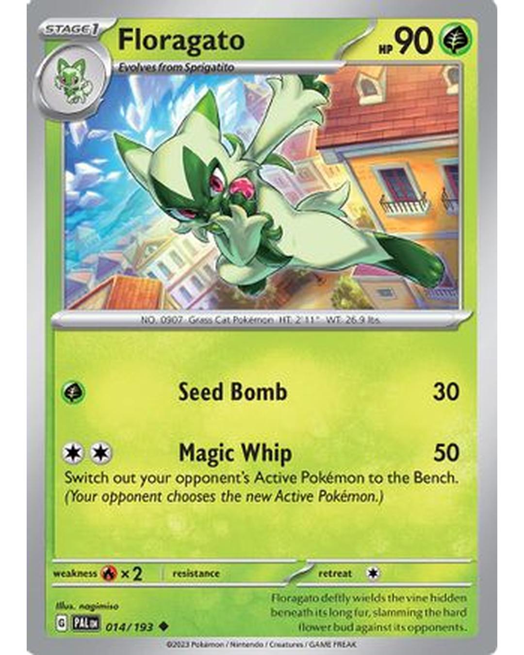 Floragato 014/193  SV02 Paldea Evolved - Uncommon