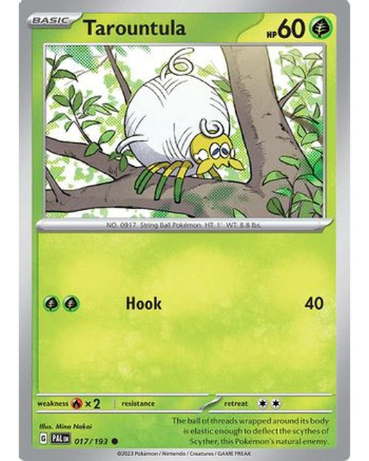 Tarountula 017/193  - Reverse Holofoil SV02 Paldea Evolved - Common