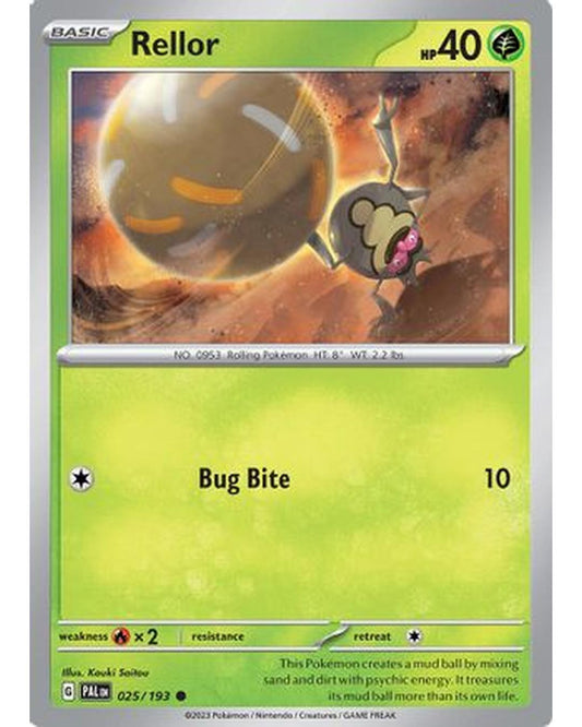 Rellor 025/193  SV02 Paldea Evolved - Common