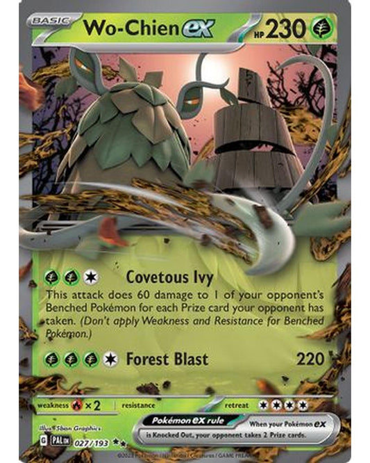 Wo 027/193  - Holofoil SV02 Paldea Evolved - Double Rare