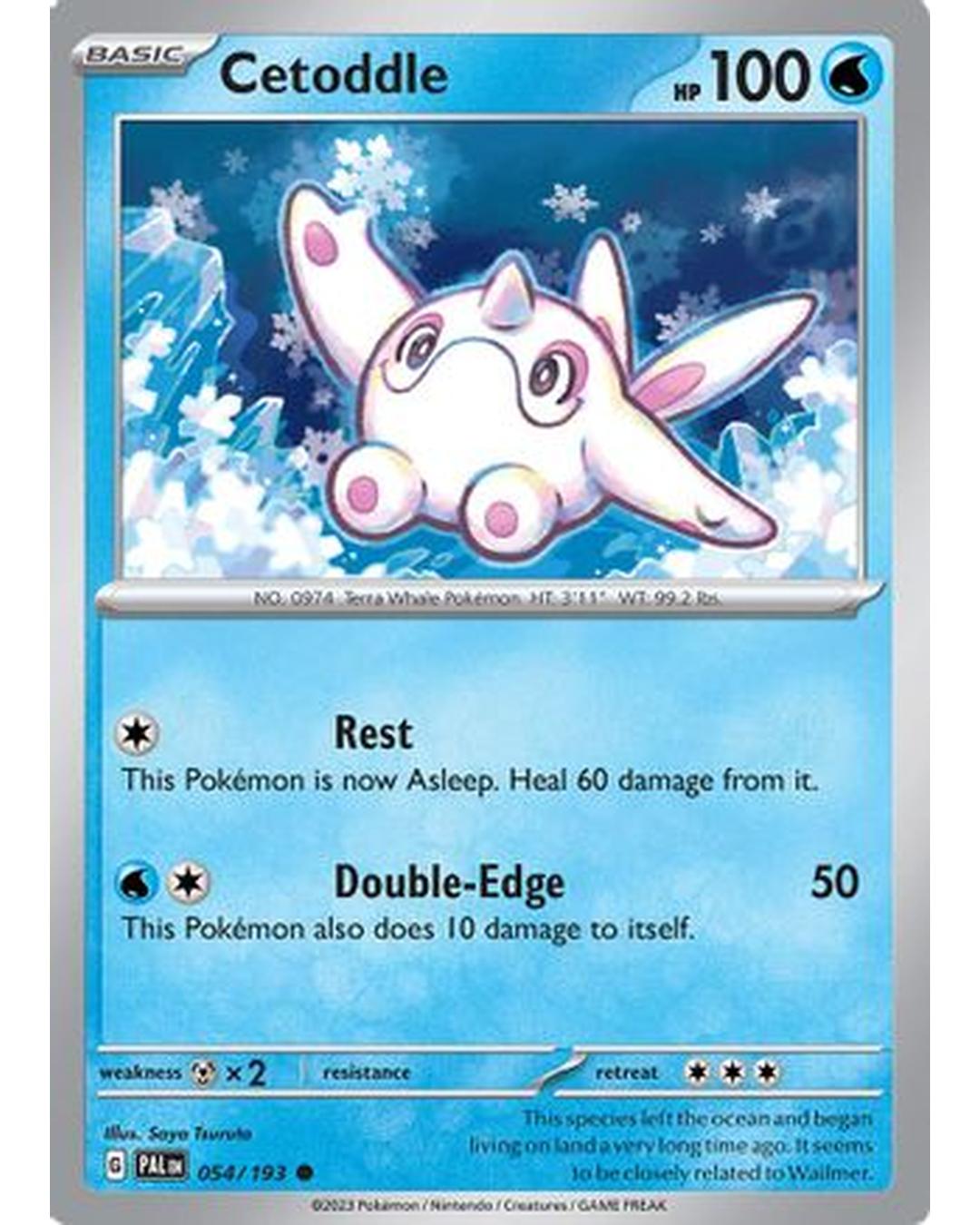 Cetoddle 054/193  SV02 Paldea Evolved - Common