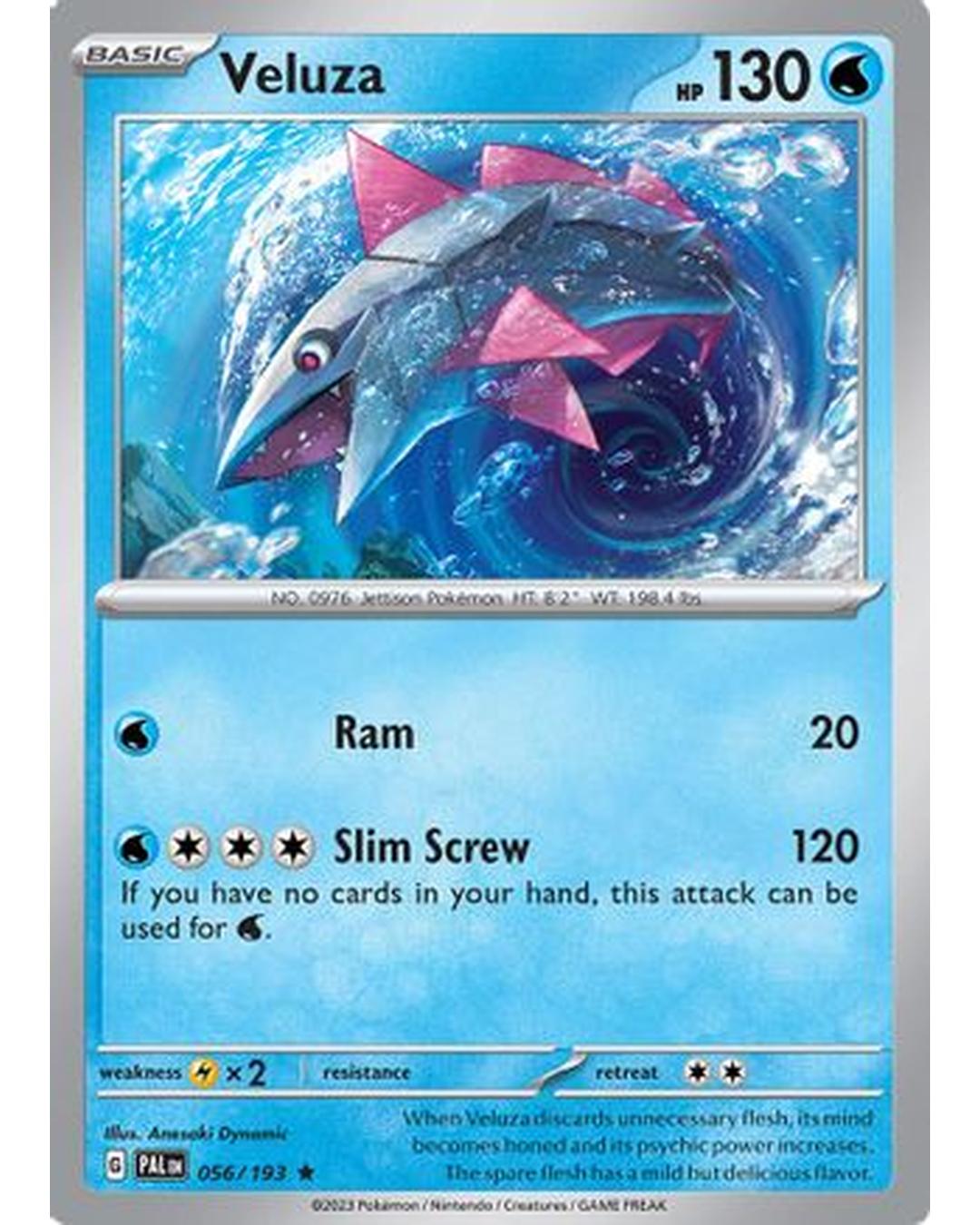 Veluza 056/193  - Holofoil SV02 Paldea Evolved - Rare