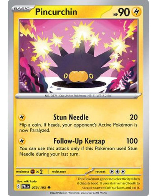 Pincurchin 073/193  SV02 Paldea Evolved - Uncommon