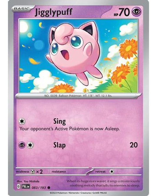 Jigglypuff 083/193  SV02 Paldea Evolved - Common