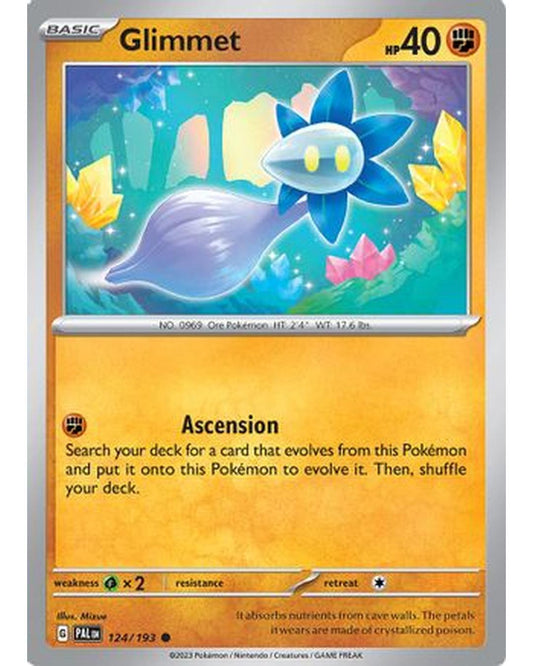Glimmet 124/193  SV02 Paldea Evolved - Common