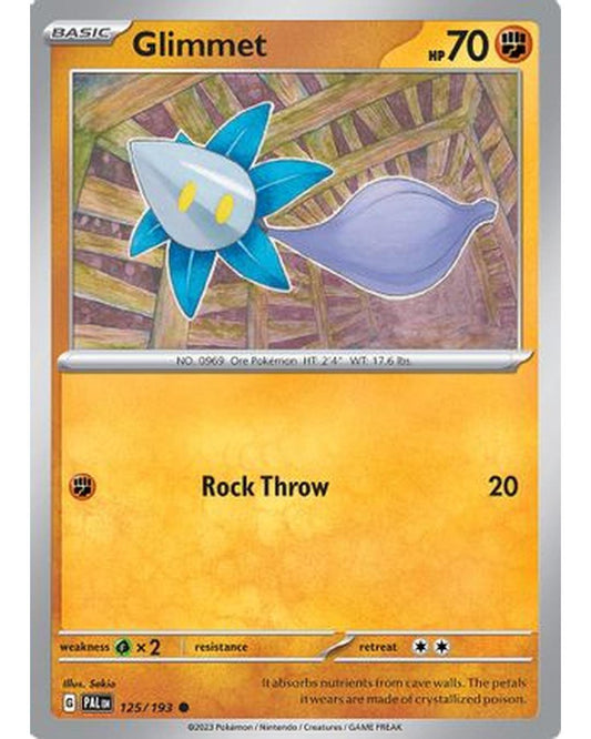 Glimmet 125/193  - Reverse Holofoil SV02 Paldea Evolved - Common