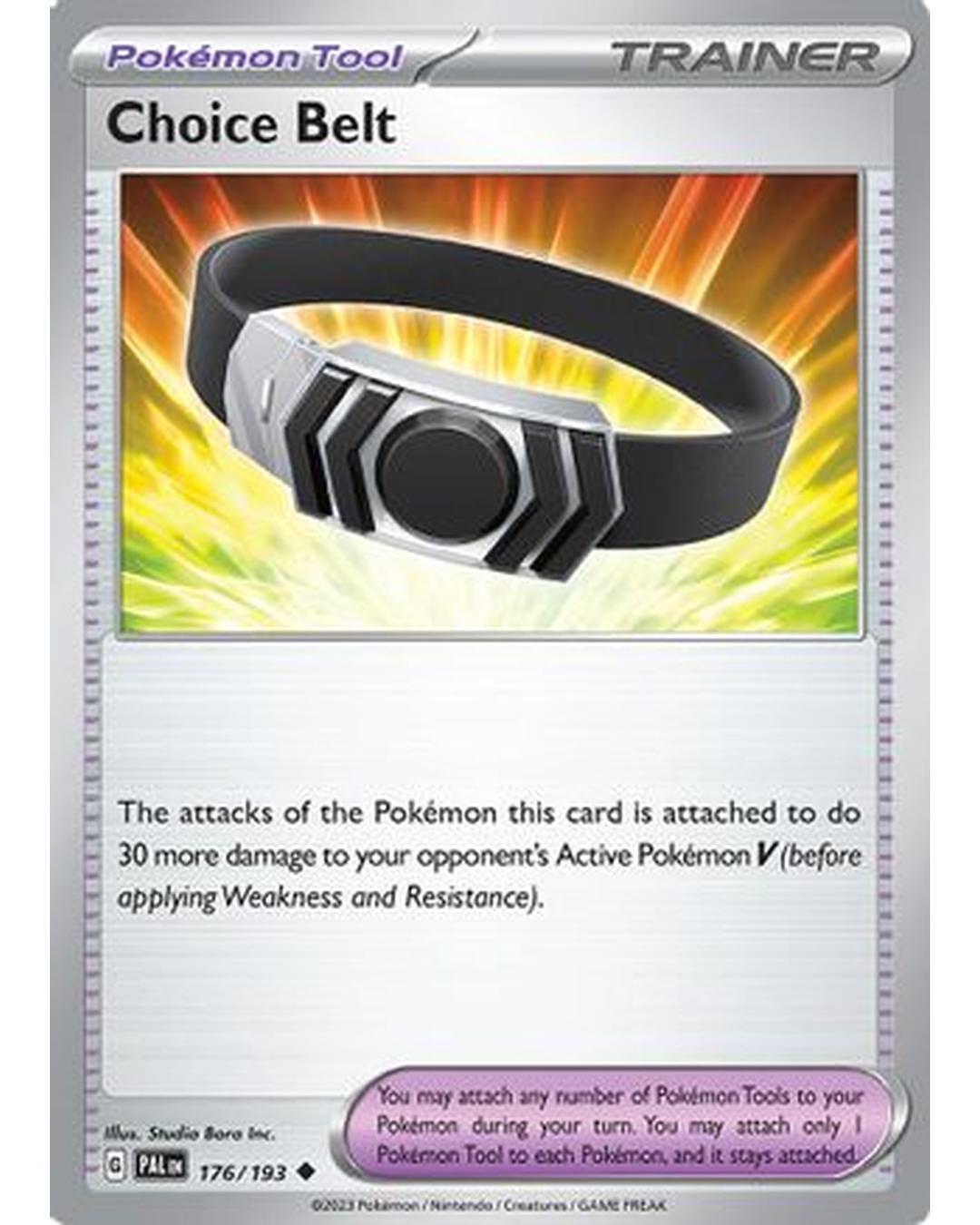 Choice Belt 176/193  SV02 Paldea Evolved - Uncommon