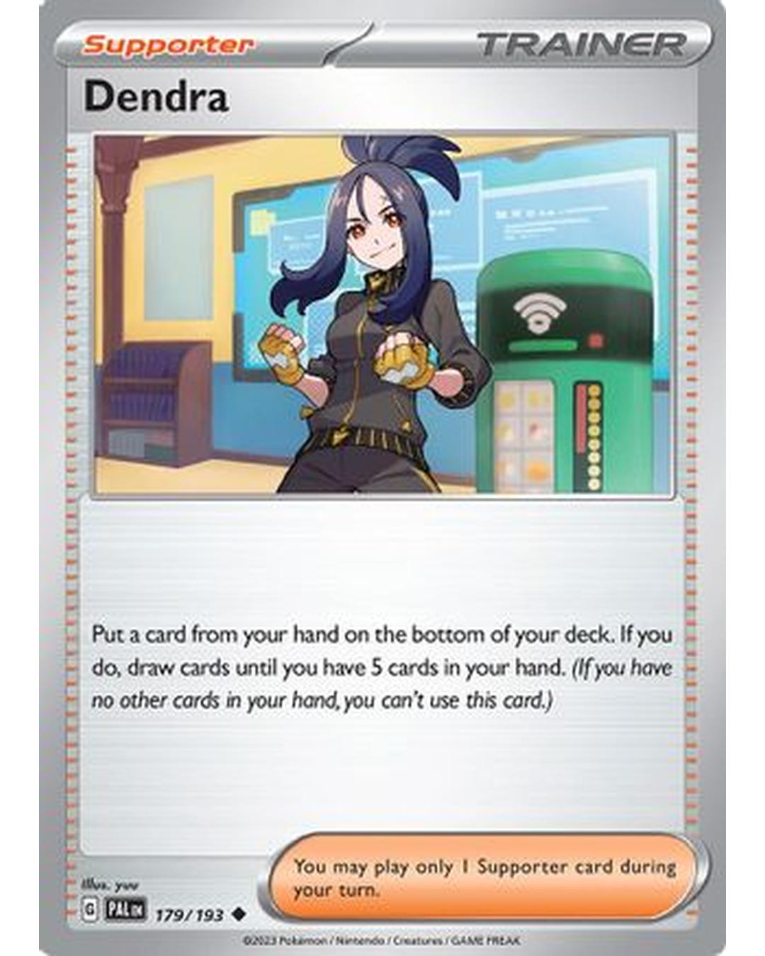 Dendra 179/193  SV02 Paldea Evolved - Uncommon