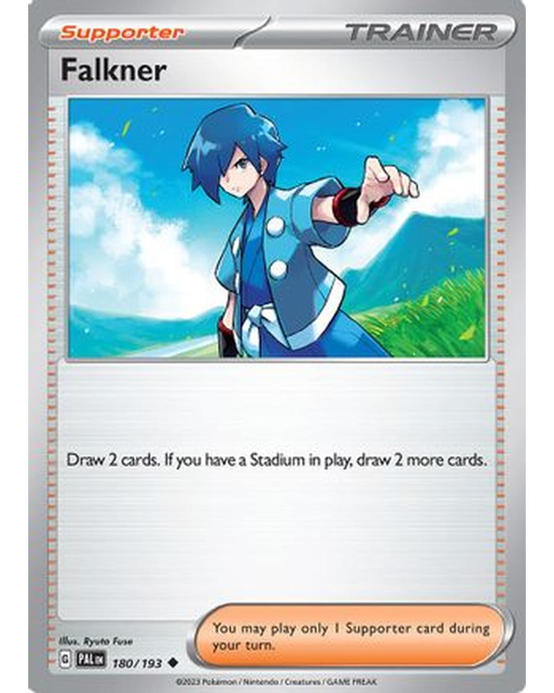 Falkner 180/193  - Reverse Holofoil SV02 Paldea Evolved - Uncommon