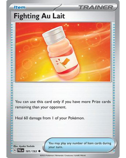 Fighting Au Lait 181/193  - Reverse Holofoil SV02 Paldea Evolved - Uncommon