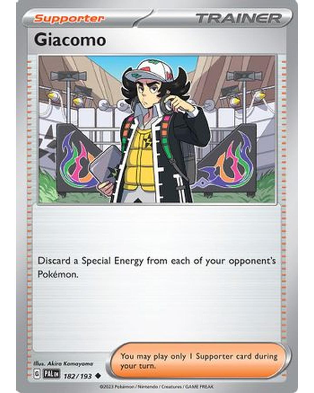 Giacomo 182/193  SV02 Paldea Evolved - Uncommon