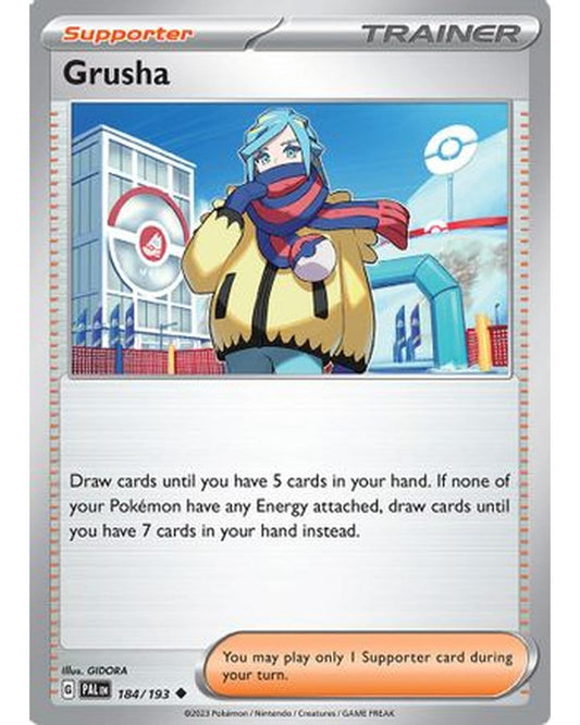 Grusha 184/193  SV02 Paldea Evolved - Uncommon