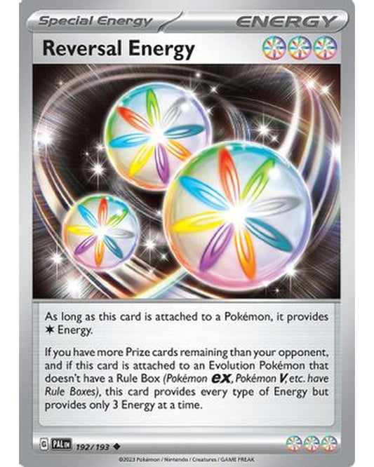 Reversal Energy 192/193  - Reverse Holofoil SV02 Paldea Evolved - Uncommon