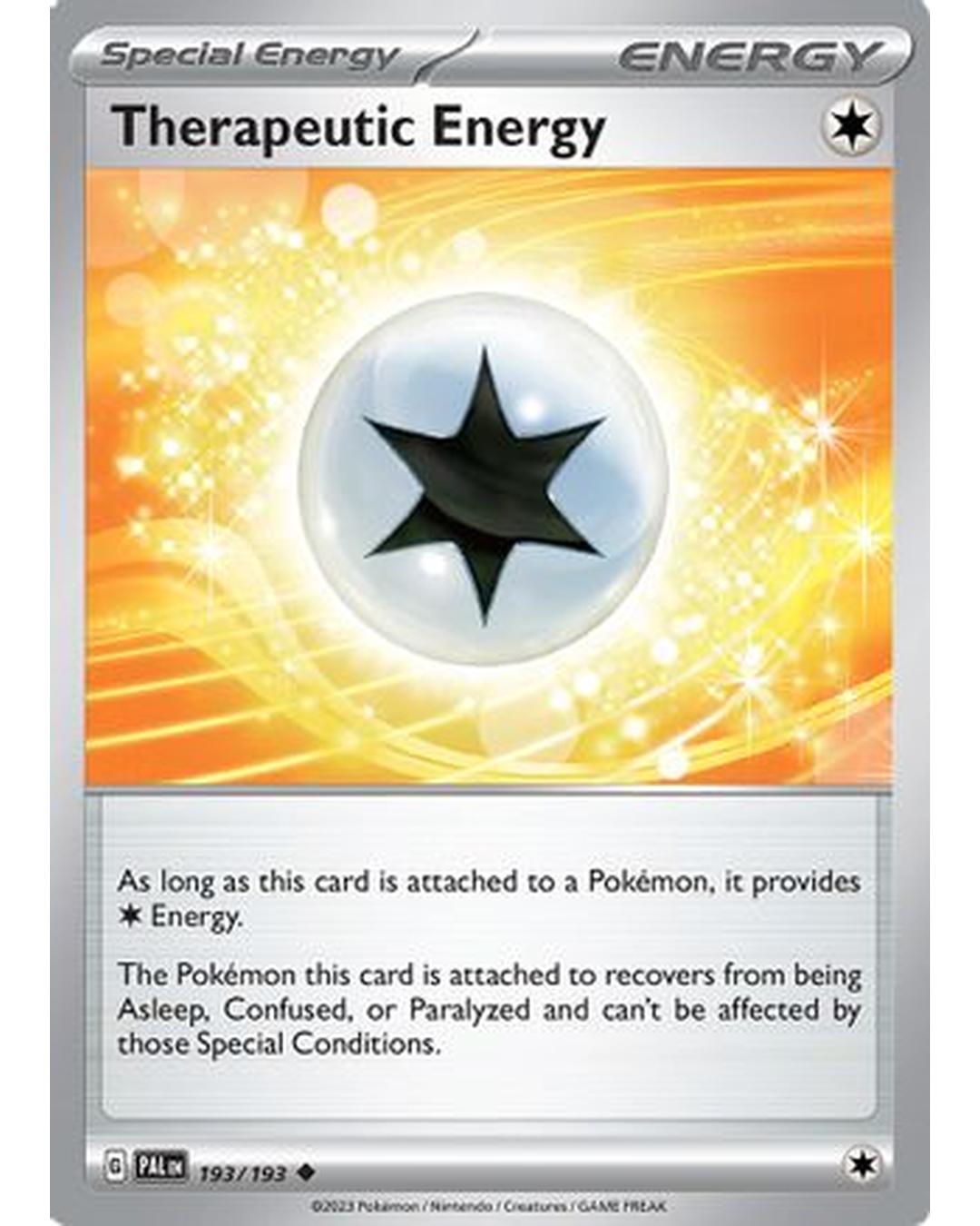 Therapeutic Energy 193/193  - Reverse Holofoil SV02 Paldea Evolved - Uncommon