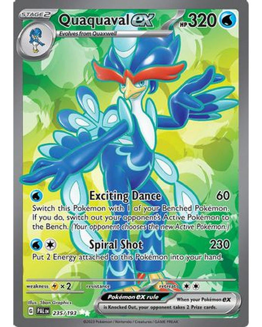 Quaquaval ex 235/193  - Holofoil SV02 Paldea Evolved - Ultra Rare