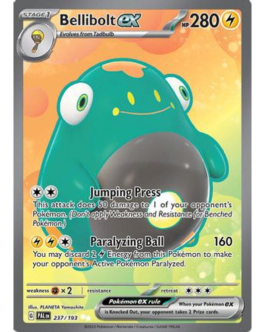 Bellibolt ex 237/193  - Holofoil SV02 Paldea Evolved - Ultra Rare