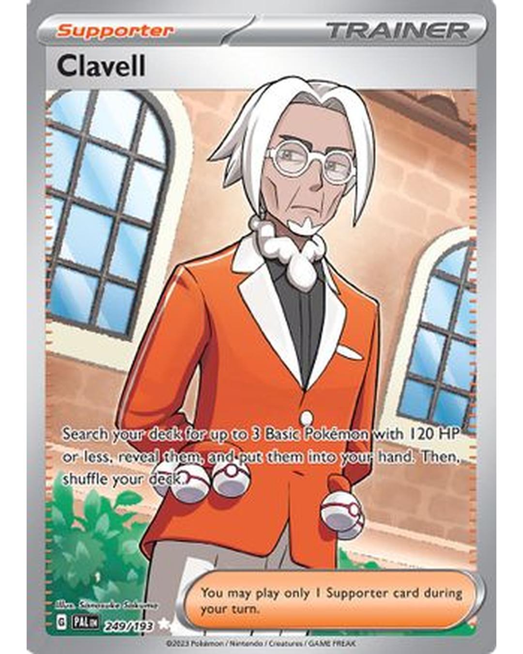 Clavell 249/193  - Holofoil SV02 Paldea Evolved - Ultra Rare