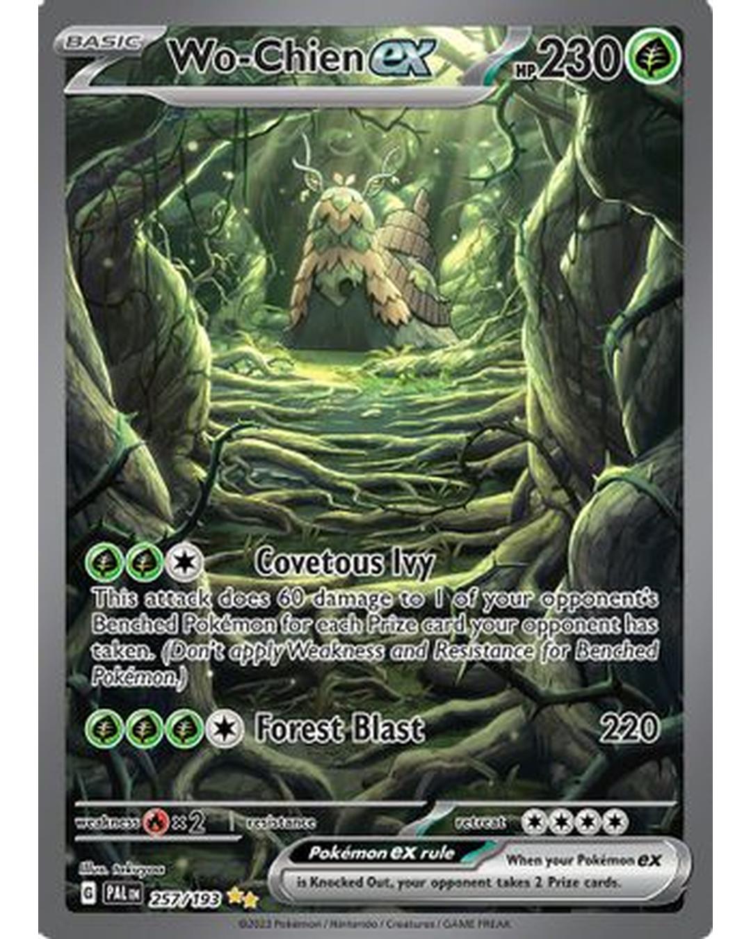 Wo 257/193  - Holofoil SV02 Paldea Evolved - Special Illustration Rare