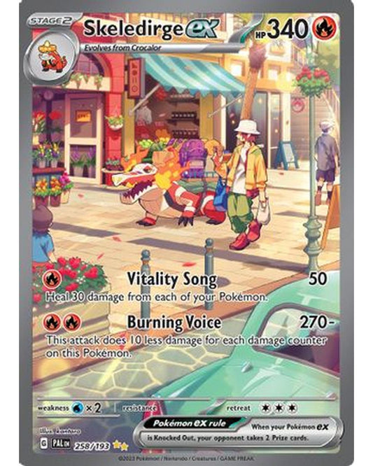 Skeledirge ex 258/193  - Holofoil SV02 Paldea Evolved - Special Illustration Rare