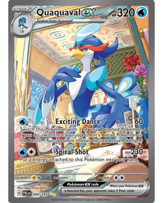 Quaquaval ex 260/193  - Holofoil SV02 Paldea Evolved - Special Illustration Rare